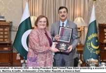 Acting President Meets Italian Ambassador Acting President Meets Italian Ambassador