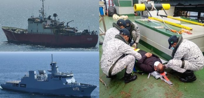 DNA 24-11 Pakistan Navy evacuates Sri Lankan sailor in high-seas rescue