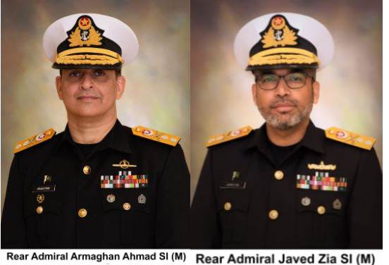 DNA 28-5 Pakistan Navy promotes two officers to rank of Rear Admiral