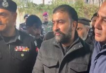 Funeral prayers offered for police officers martyred in Balochistan Funeral prayers offered for police officers martyred in Balochistan