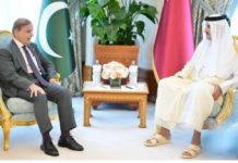 PM Shehbaz meets Qatari counterpart to boost ties PM Shehbaz meets Qatari counterpart to boost ties