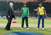 T20 World Cup: Sri Lanka win toss, opt to bowl first against Pakistan T20 World Cup: Sri Lanka win toss, opt to bowl first against Pakistan