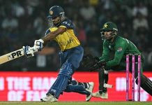 Sri Lanka shatters Pakistan’s semifinal dream in run-fest Pakistan crash out of T20 World Cup after Sri Lanka breach 147-run mark
