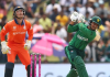 T20 World Cup: Pakistan in trouble as Netherlands take back-to-back wickets