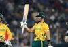 Proteas skipper anchors composed chase with unbeaten 86, smashing eight fours and four sixes Proteas skipper anchors composed chase with unbeaten 86, smashing eight fours and four sixes