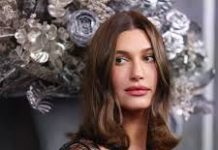 Hailey Bieber stuns in sheer lace look at ‘Wuthering Heights’ premiere