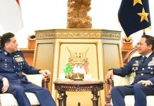 Air Chief calls on Indonesian President Prabowo Subianto Air Chief calls on Indonesian President Prabowo Subianto