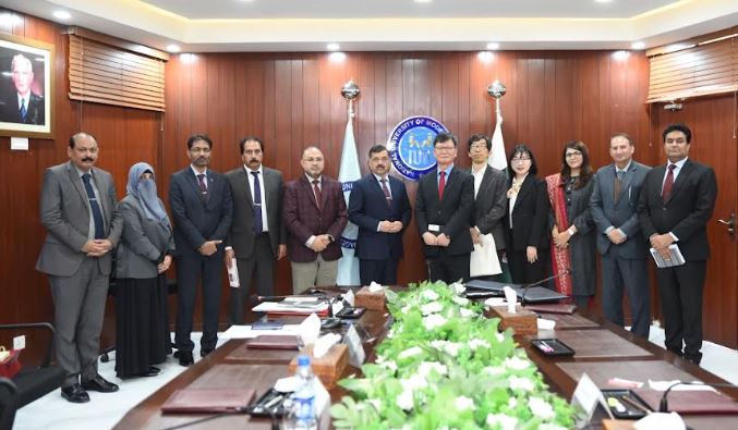 NUML, Korea University ink academic pact