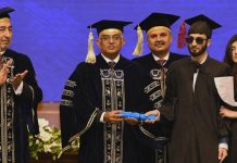 Naval Chief confers degrees at Bahria University convocation Naval Chief confers degrees at Bahria University convocation