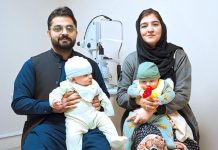 Al-Shifa intervention prevents blindness in premature twins Al-Shifa intervention prevents blindness in premature twins