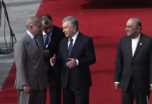 Uzbek President Shavkat Mirziyoyev gets red carpet welcome in Pakistan