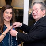 French govt honors Ayesha Raza with National Order of Merit award