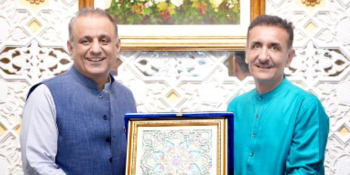00 Aleem Khan visits Tajik Embassy, emphasizes deeper bilateral engagement
