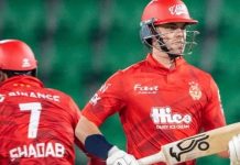 PSL 11: Islamabad United set 172-run target for Multan Sultans PSL 11: Islamabad United set 172-run target for Multan Sultans
