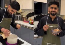 Babar Azam transitions into chef on Eid-ul-Fitr Babar Azam transitions into chef on Eid-ul-Fitr