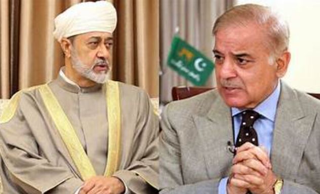 100 PM Shehbaz, Oman's Sultan discuss regional middle east tensions