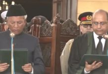 PML-N’s Nehal Hashmi sworn in as Sindh governor PML-N's Nehal Hashmi sworn in as Sindh governor