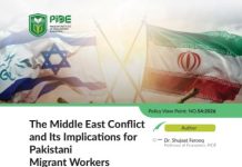 Middle East conflict could disrupt remittances and trigger return of Pakistani workers, PIDE Study Middle East conflict could disrupt remittances and trigger return of Pakistani workers, PIDE Study
