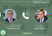 DPM Dar, Azeri FM discuss ongoing regional situation DPM Dar, Azeri FM discuss ongoing regional situation