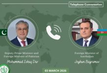 FM Dar, Azerbaijan FM discuss current regional situation FM Dar, Azerbaijan FM discuss current regional situation