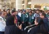 Pak hockey team accorded warm welcome at Islamabad Airport