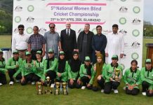 AUSTRALIA SUPPORTS BLIND WOMEN’S CRICKET IN PAKISTAN
