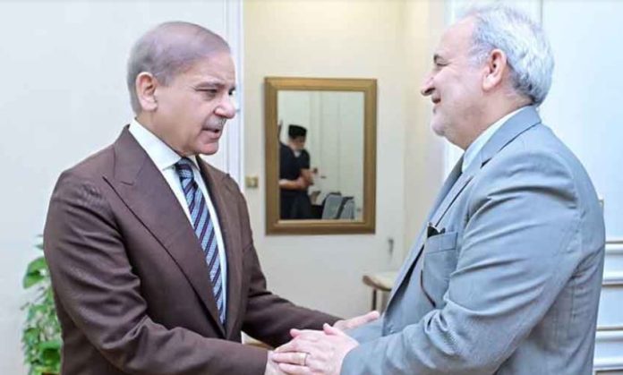 23 PM Shehbaz, Iranian envoy discuss peace efforts