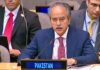 Pakistan calls for correcting historic injustice by enhancing Africa’s representation in reformed UNSC Pakistan calls for correcting historic injustice by enhancing Africa's representation in reformed UNSC