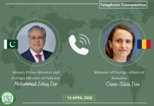 Romania appreciates Pakistan’s role in facilitating recent Islamabad Talks Romania appreciates Pakistan’s role in facilitating recent Islamabad Talks