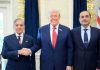PM launches Rs3.2 trl program to fund building of 0.5m homes in five years Trump thanks PM Shehbaz, Field Marshal Munir after Hormuz reopening, bars Israel from bombing Lebanon