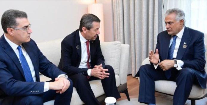 43 Ishaq Dar meets Turkish Cypriot Counterpart in Antalya