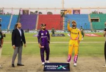 Quetta Gladiators opt to bowl after winning toss against Peshawar Zalmi in PSL 11 clash Quetta Gladiators opt to bowl after winning toss against Peshawar Zalmi in PSL 11 clash