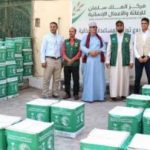 KSrelief distributes 326 food baskets in Aden, Yemen KSrelief distributes 326 food baskets in Aden, Yemen