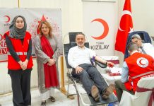 PRCS in Collaboration with Turkish Red Crescent Organizes Blood Donation Drive at the Embassy of Türkiye