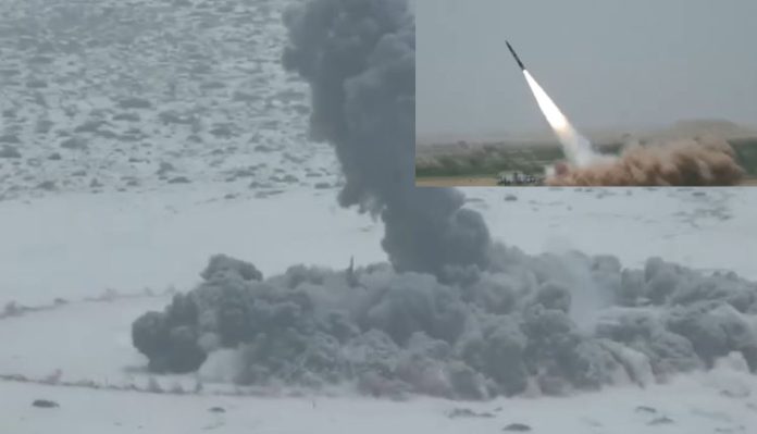 84 Pakistan test-fires Fateh-II missile with advanced avionics