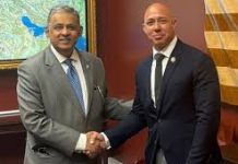 Amb Sheikh meets Congressman Brian Mast to discuss bilateral ties, regional peace