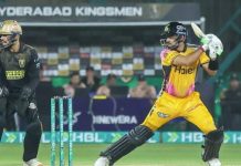 PSL 11: Peshawar Zalmi defeat Hyderabad Kingsmen in low-scoring thriller PSL 11: Peshawar Zalmi defeat Hyderabad Kingsmen in low-scoring thriller