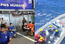 Pakistan navy conducts successful search and rescue operation in north Arabian sea Pakistan navy conducts successful search and rescue operation in north Arabian sea
