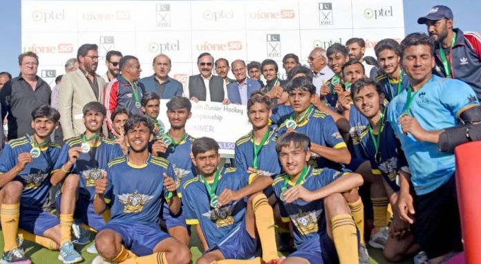 DNA 19-1 Pakistan Customs clinch U-18 youth hockey championship