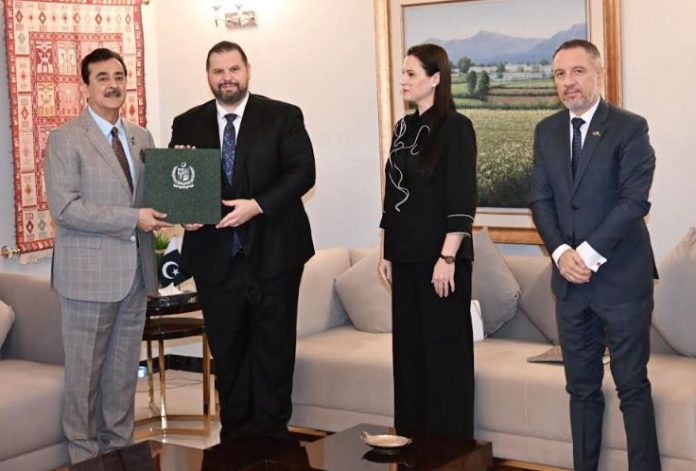 DNA 3-2 Romanian envoy Presents Choral Arrangement of Pakistan’s National Anthem Senate Chairman
