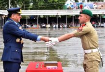 Passing Out parade of cadets of 153rd PMA Long Course