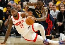 What Warriors’ Draymond said to Eason after Rockets-Warriors scuffle