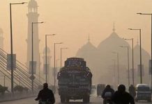 Lahore once again ranked first in global air pollution Lahore once again ranked first in global air pollution