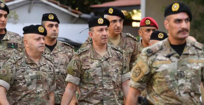 0000 Lebanese and US top generals discuss Israel-Hezbollah ceasefire in Beirut