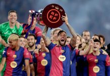 FC Barcelona secures La Liga title with Clasico win FC Barcelona secures La Liga title with Clasico win