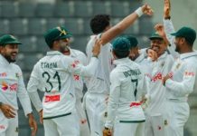 Second Test: Bangladesh take 46-run lead after bowling out Pakistan for 232 Second Test: Bangladesh take 46-run lead after bowling out Pakistan for 232