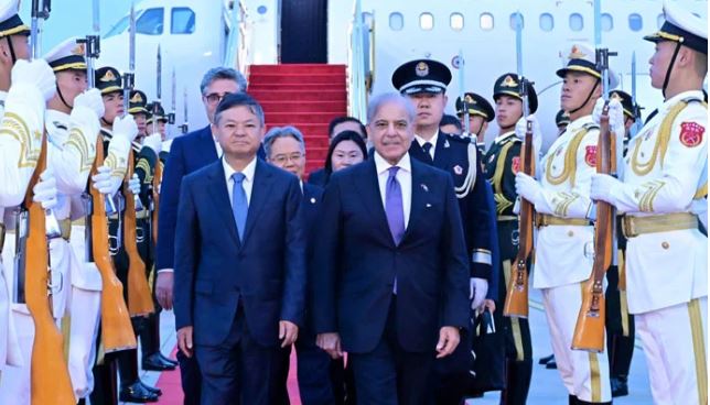 52 PM Shehbaz reaches Beijing for 'high-level' talks with Chinese leadership