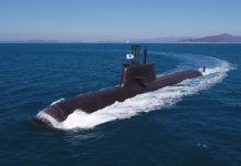 S. Korean submarine arrives in Canada S. Korean submarine arrives in Canada
