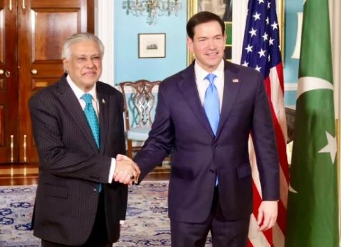53 In meeting with DPM Dar, Rubio hails Pakistan's peace efforts in Middle East
