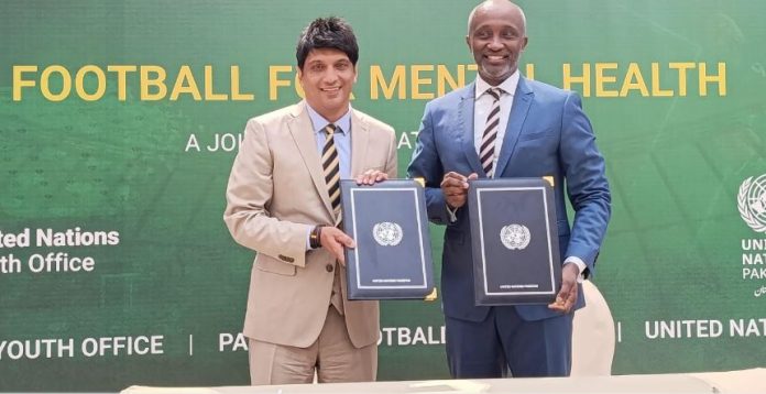 DNA 20-9 PFF, UN Pakistan launch Football for mental health initiative